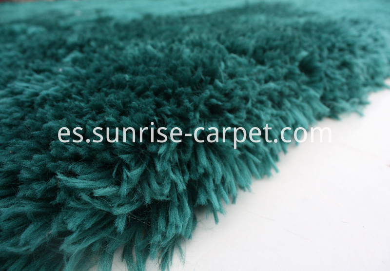 Alfombra suave imitación piel Shaggy azul Soft Imitation Fur Shaggy Blue Rug